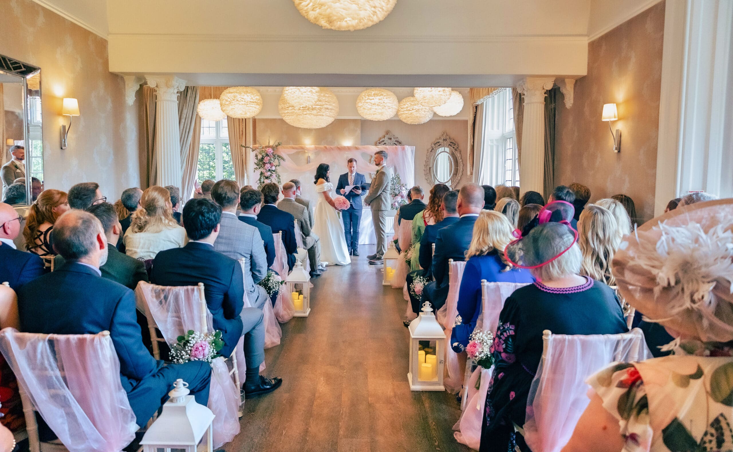 Read more about the article Wedding Celebrant Ceremony in Settle at Falcon Manor